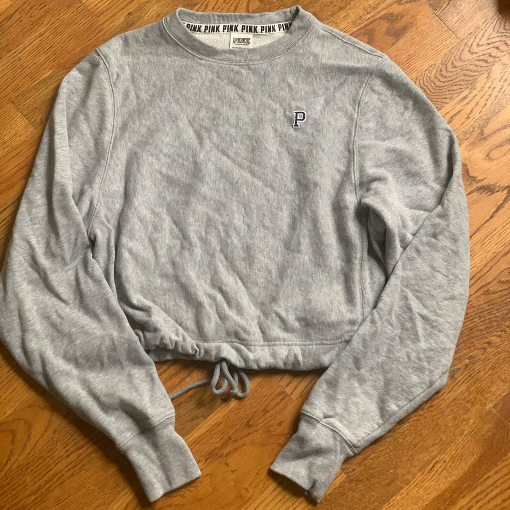 VS PINK crop top sweatshirt